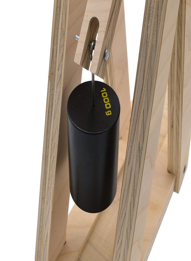 Eisco - Premium Large Trebuchet Physics Demonstration Kit, 21" Beam Arm, Explore Gravitational Potential Energy, Projectile Motion & Energy Transformation, Ideal for Learning Demonstrations - Image 3